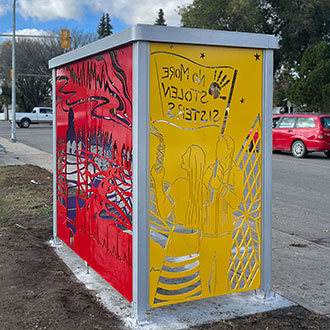 2023 Bus Shelter Art