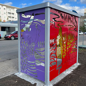 2023 Bus Shelter Art