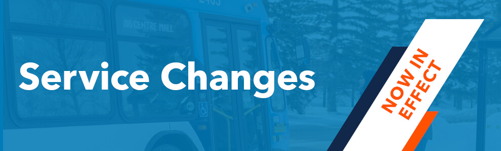 Transit Service Changes